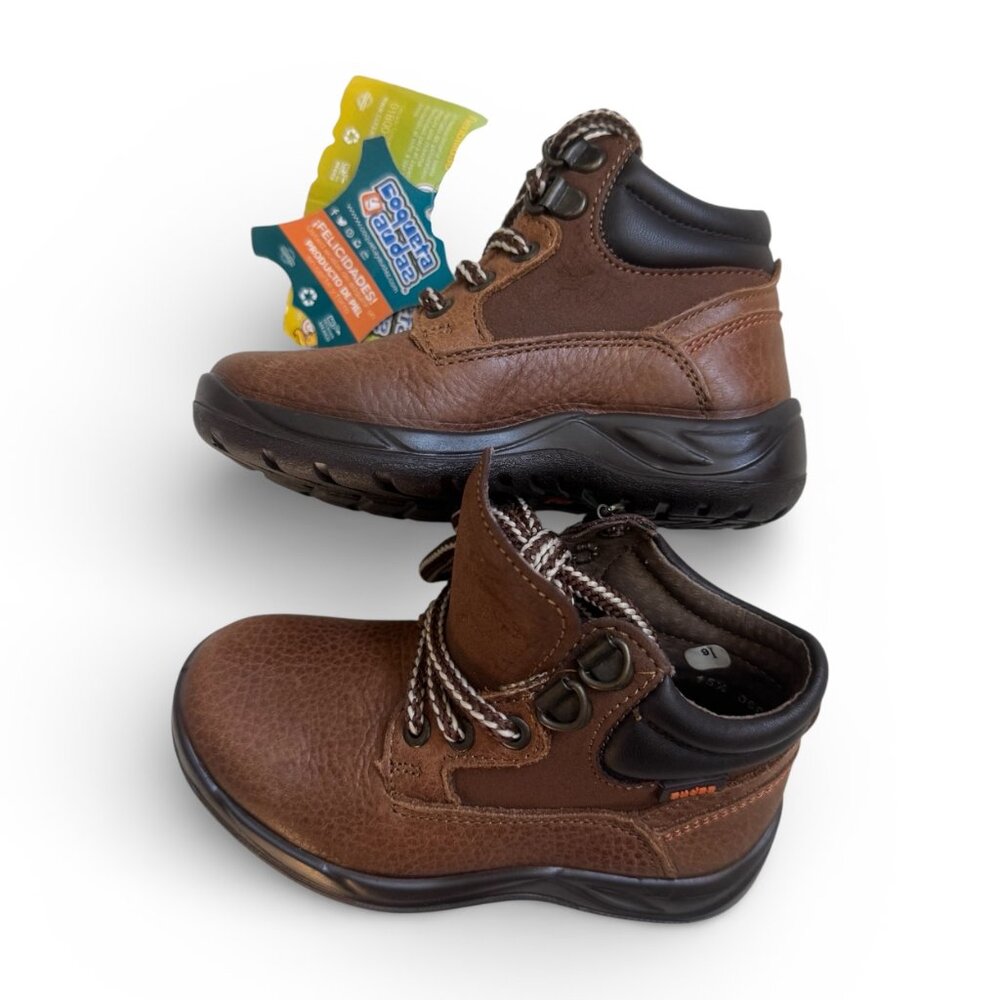 Croqueta y Audez Boy's Size 7 Brown Lace Up Boots